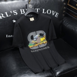 2026新款高端品质丝光棉男士短袖T恤微阔版QT6012AFD9994T-P80，男装T恤，阿丰达