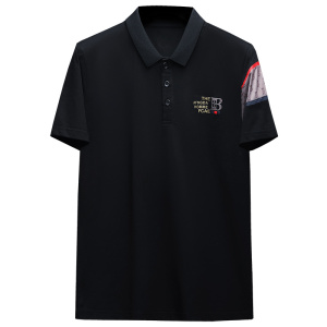 2024夏季新款高端品质丝光棉男士潮流短袖T恤QT6012AFD8528T-P80图片