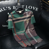 2026夏季新款高端品质丝光棉男潮流短袖T恤QT6012AFD9910T-P70，男装T恤，阿丰达