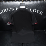 2026夏季新款品质丝光棉男潮流短袖T恤QT6012AFD2618T-P75，男装T恤，阿丰达