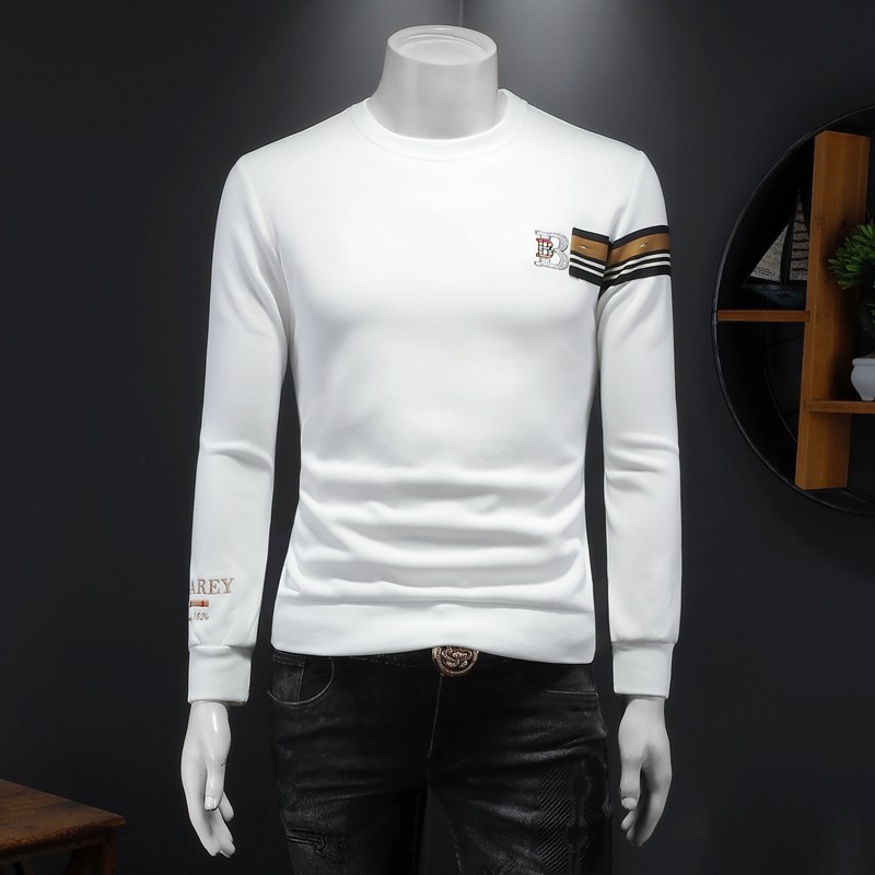 2025假模四季款男士圆领潮流刺绣时尚卫衣QT6012AFD9321Y-P125，男装卫衣，阿丰达