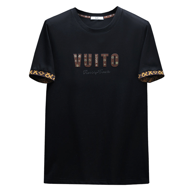 2026夏季新款高端品质丝光棉男士潮流短袖T恤QT6012AFD61015T-P70,男装T恤,阿丰达
