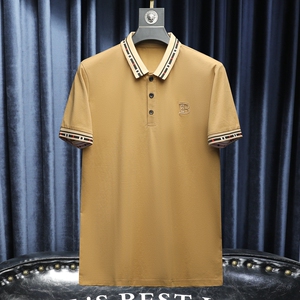 2023夏季新款高端品质丝光男士潮流短袖T恤QT3012AFD8526T-P80图片
