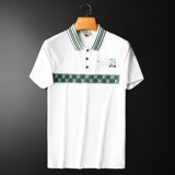 2023夏季新款高端品质丝光棉男士潮流短袖T恤QT3012AFD8382T-P75，男装T恤，钱塘6012(原3012)