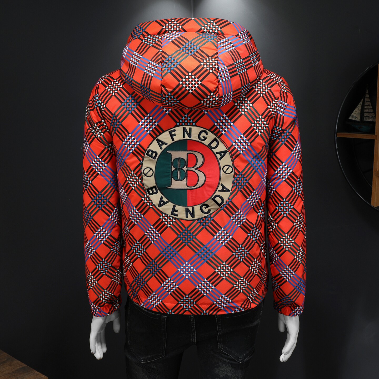 2026新款男士连帽开衫时尚潮流羽绒服外套QT6012AFD7805-P320,男装羽绒服,阿丰达