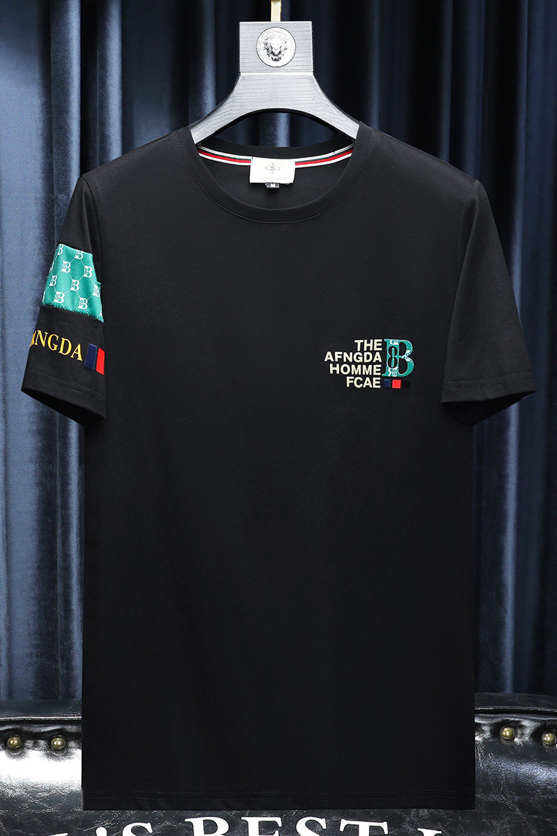 2026夏季新款高端品质丝光棉男士潮流短袖T恤QT6012AFD8383T-P70,男装T恤,阿丰达