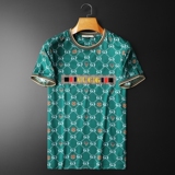 2025夏季新款高端品质丝光棉男士潮流短袖T恤QT3012AFD8377T-P70，男装T恤，阿丰达