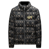 2025新款男士立领开衫时尚潮流羽绒服外套QT6012AFD7802-P310，男装羽绒服，阿丰达