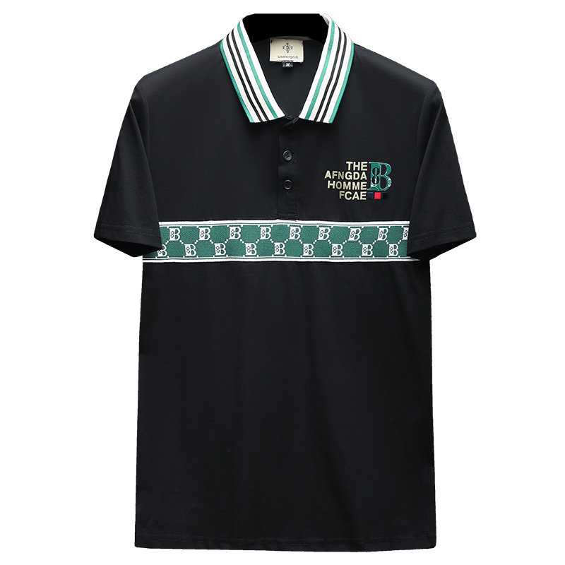 2024夏季新款高端品质丝光棉男士潮流短袖T恤QT3012AFD8382T-P75,男装T恤,阿丰达