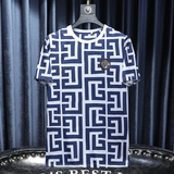 2024夏季新款高端品质丝光棉男士潮流短袖T恤QT6012AFD8380T-P70，男装T恤，钱塘6012(原3012)