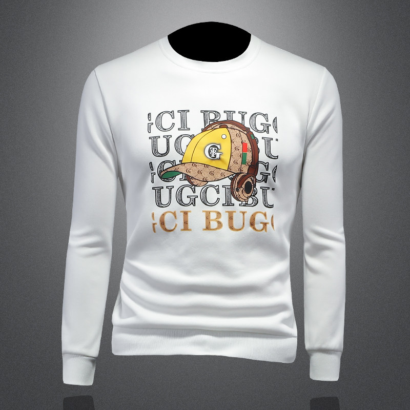 2025假模四季款男士圆领潮流刺绣时尚卫衣QT6012AFD9313Y-P125，男装卫衣，阿丰达