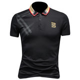 2024假模夏季新高端品质丝光棉男潮流短袖T恤QT6012AFD9908T-P80，男装T恤，钱塘6012(原3012)