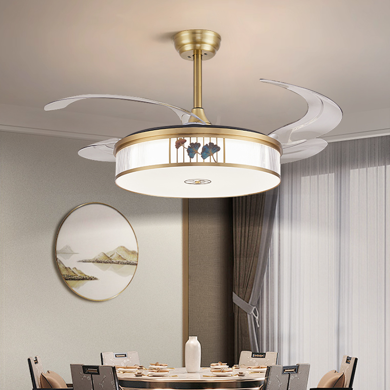 厂家新款餐厅隐形风扇吊灯