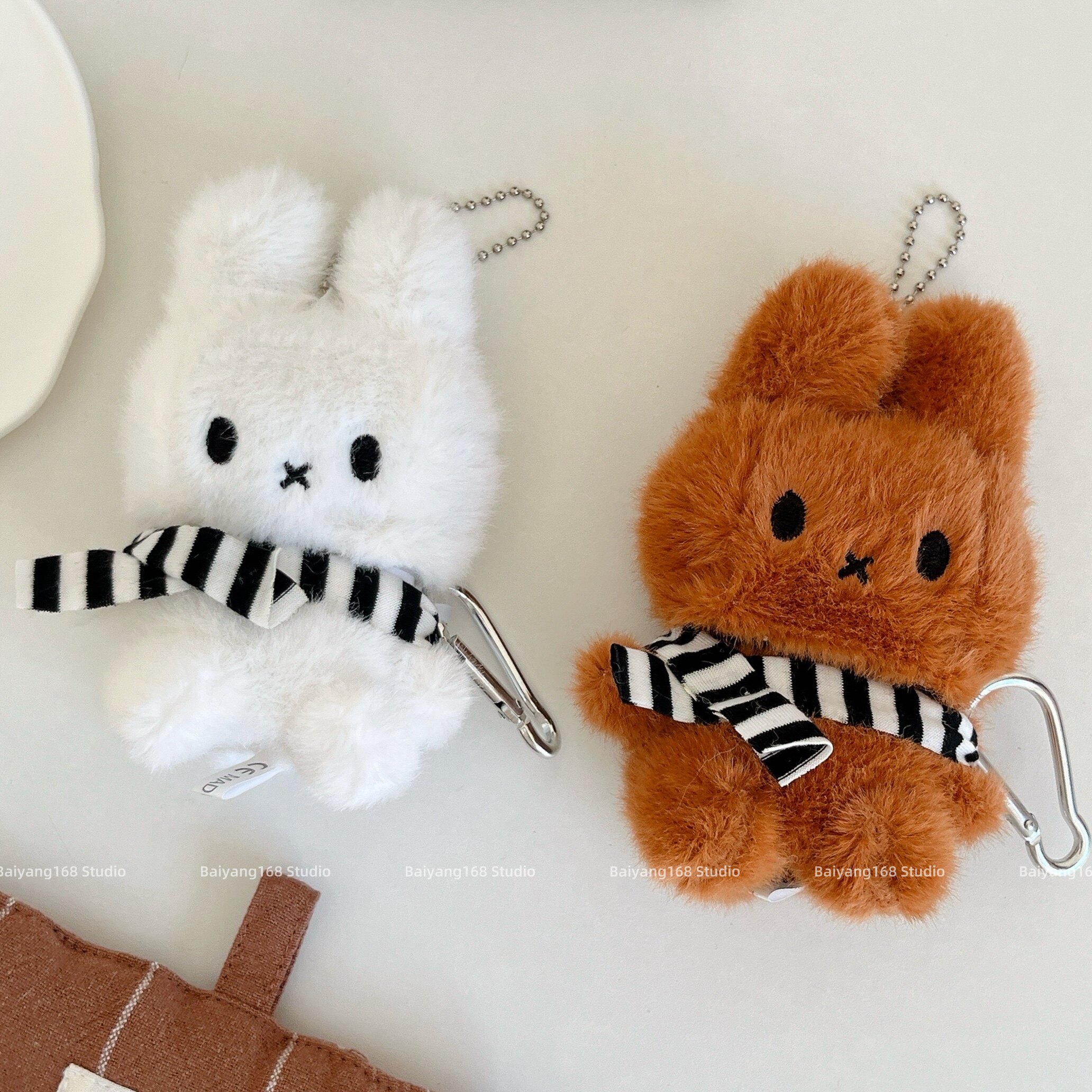 可爱卡通毛绒米菲兔适用airpods4新款苹果airpodspro3蓝牙无线耳机壳airpods1/2耳机套AirPods3代硅胶保护套