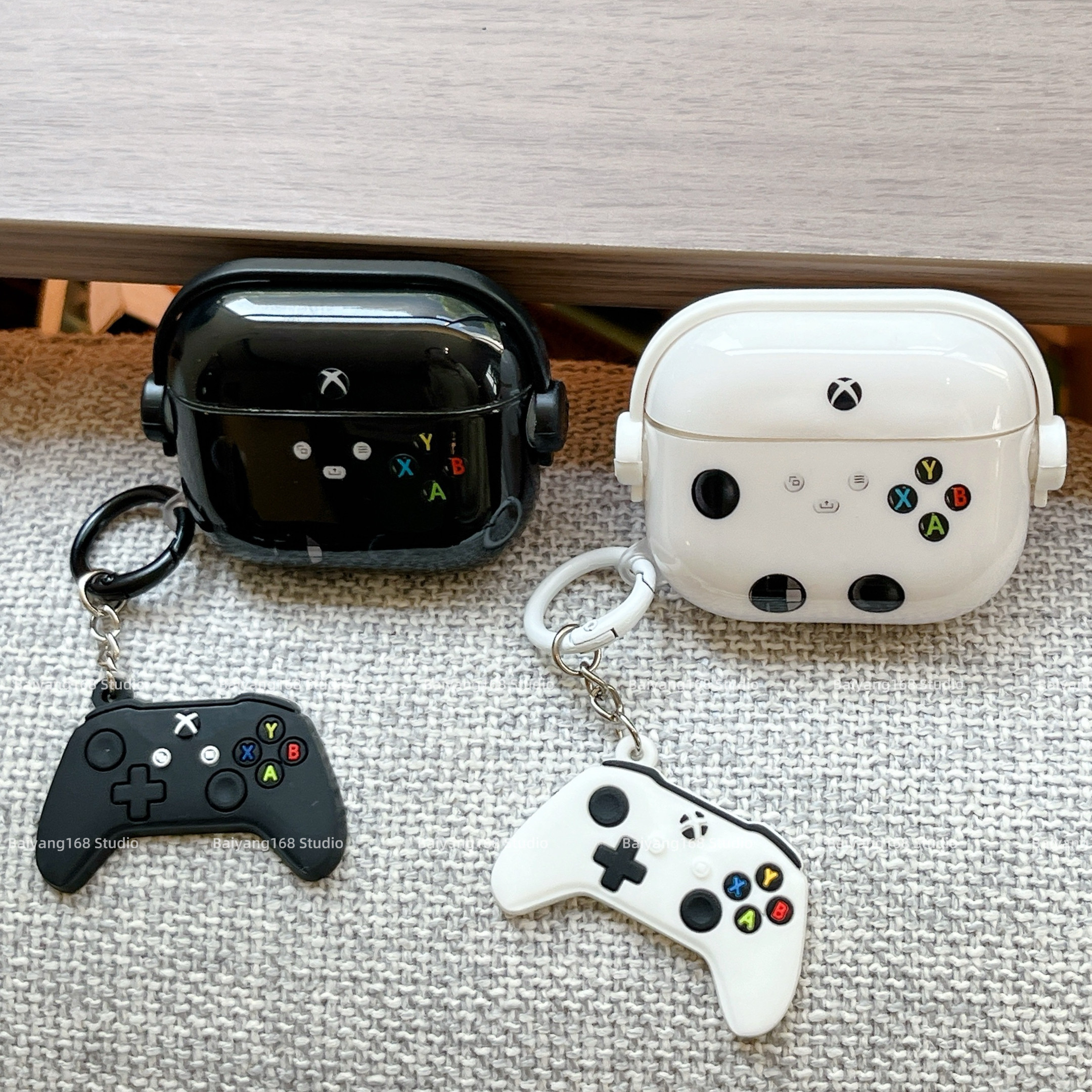 创意立体游戏机手柄适用airpods4耳机保护套苹果无线蓝牙耳机壳四代airpodpro3三代ipod耳机套airpods2保护壳