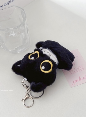 毛绒可爱露娜猫airpods4保护套airpod3二代pro无线蓝牙耳机壳ipod第三代1适用苹果aipods2代五代四代硅胶软壳