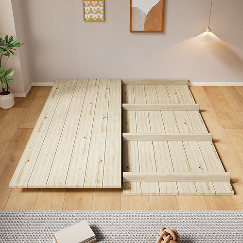 巨人森林全实木床架地台源头厂家