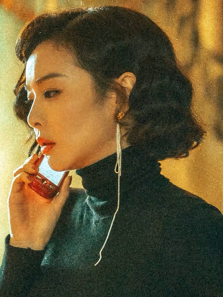 狂飙陈书婷大嫂同款耳环高叶超长耳坠夸张高级感长款流苏耳饰显瘦