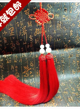 高档木珠冰丝短剑武术流苏