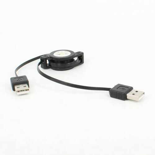USB链接线 伸缩式 USB2.0公对公伸缩延长线 USB数据线 - 封面