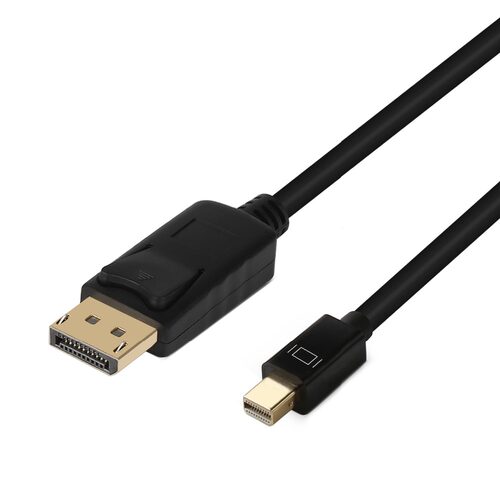 mini dp转dp转接线雷电mac转接头苹果电脑适用surface pro转换器