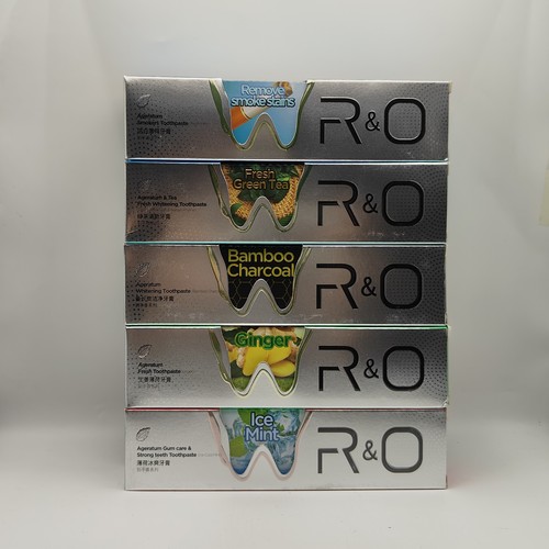 RO牙膏洁净套装清新口气长效抑菌美白有效祛黄垢去牙渍呵护牙国产