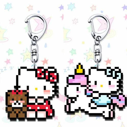 三丽鸥kt卡通可爱甜美钥匙扣挂饰