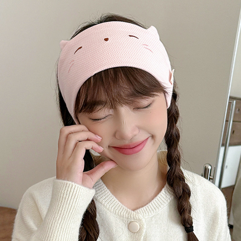 夏秋季薄款纯棉月子帽发带时尚产后防风透气吸汗护额头大头围头巾