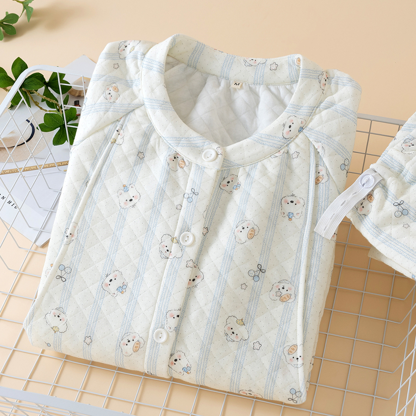 孕妇月子服春秋款产后哺乳睡衣