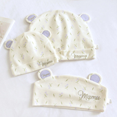 月子帽春秋季 纯棉孕妇产后防风帽大头围吸汗保暖透气头巾睡觉可戴