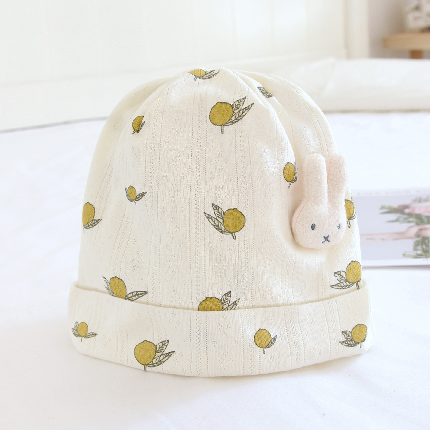 夏季薄款纯棉月子帽产后产妇护额头大头围5月份6哺乳喂奶防风头巾