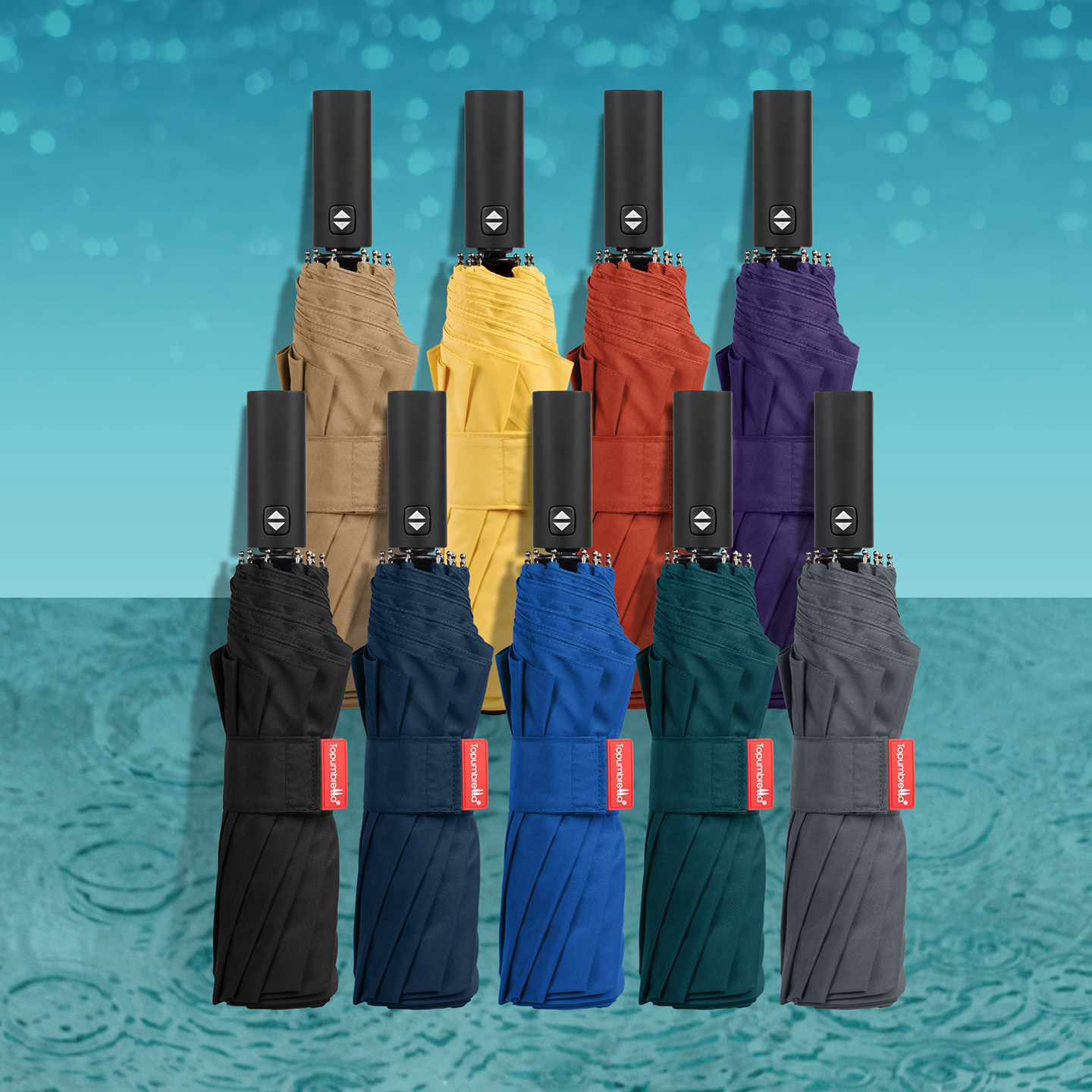 【雨伞】Topumbrella加大号加固加厚防抗风自动折叠伞日系双人