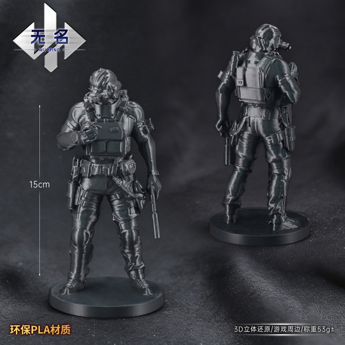 三角洲行动无名人偶3D模型