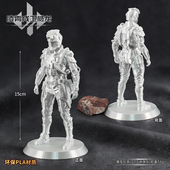 三角洲行动威龙干员凌霄戍卫小人3D打印模型道具立体手办摆件周边