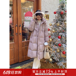 【2.6 6折福利款】轻薄无压感高充绒连帽云朵大被子羽绒服外套88X