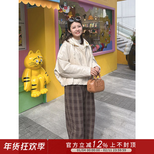 紫璐莱软甲~85白鸭绒可拆卸针织连帽超软PU皮夹克羽绒服外套女40X