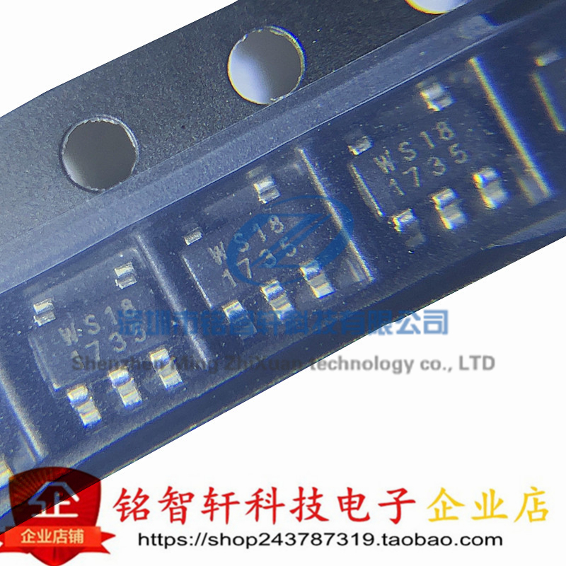 全新 WL2803E18-5/TR 2803 丝印 WS18 SOT23-5 1.8V线性稳压 10只