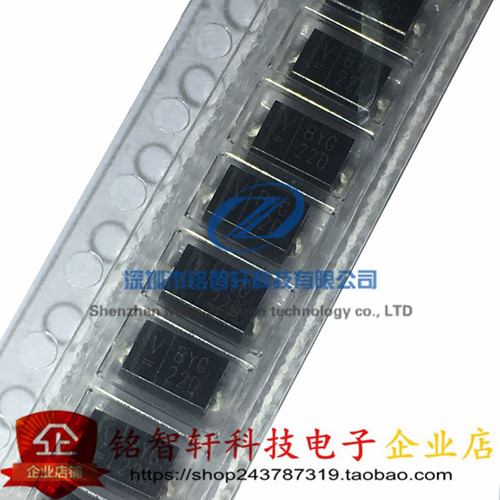 BYG22D超快恢复二极管2A200V