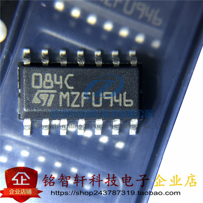 原装 贴片四输入运算放大器 TL084CDT TL084CDR 丝印 084C SOP14