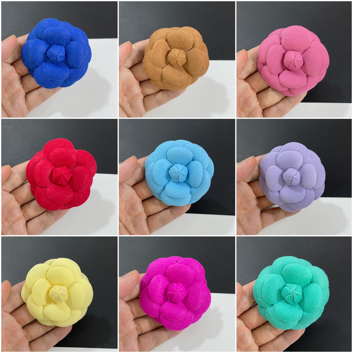 6.6cm多颜色高端双面加厚细绒布