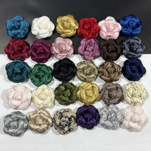 长6.6cm高端DIY羊反绒胸花