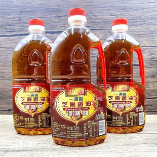 川芝源一滴香芝麻香油调味油750ml瓶 芝麻调味油凉拌火锅油碟香油