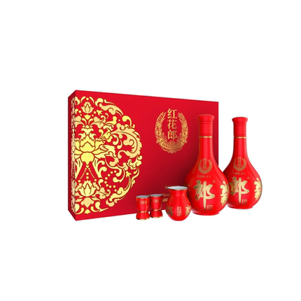 郎酒红花郎十礼盒500ml*2酱香型白酒53度佳节送礼