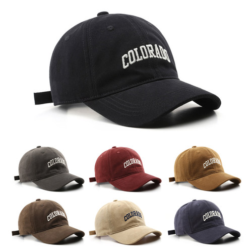 男女百搭棒球帽显脸小鸭舌帽子