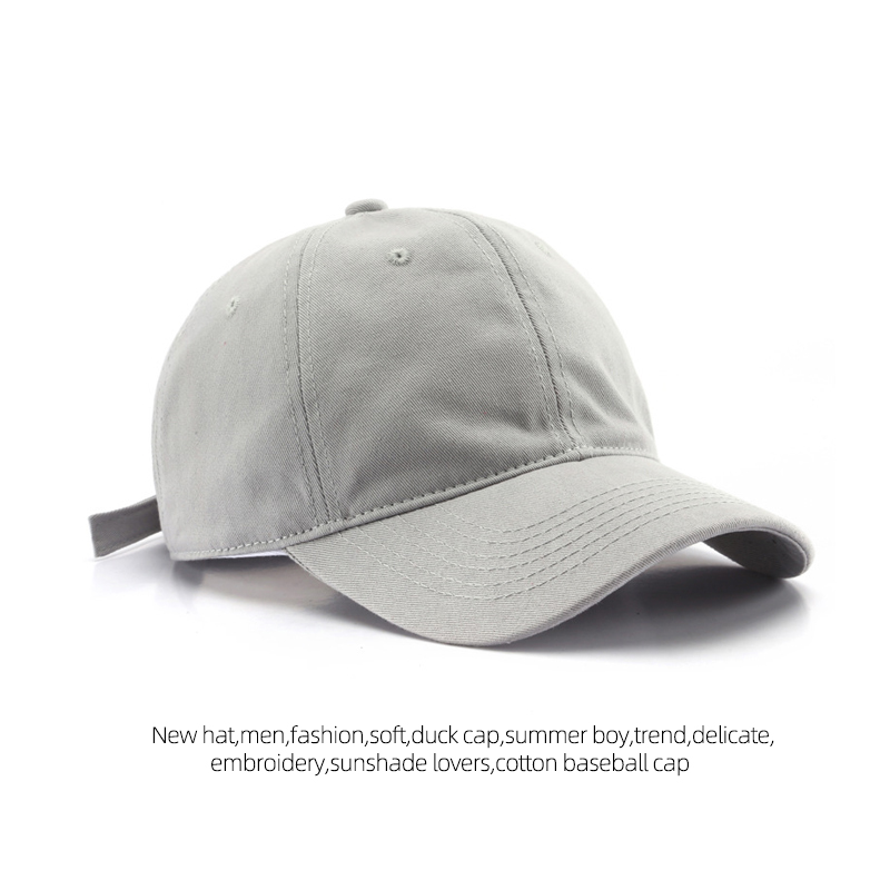 男女同款棒球帽大头围鸭舌帽显白