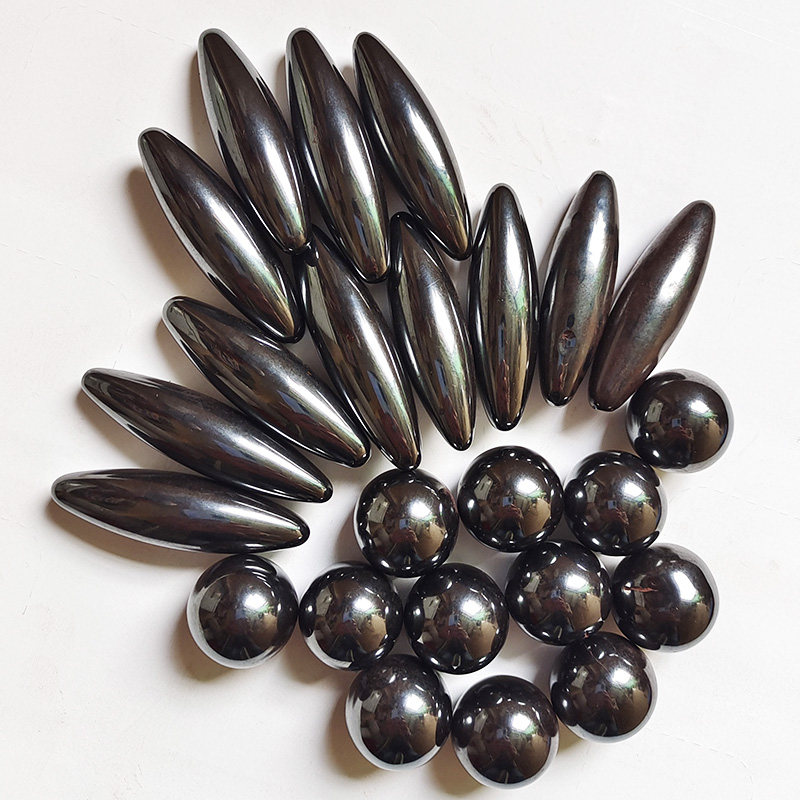 磁铁石大号吸铁石强力圆形2.5厘米球形橄榄球型6厘米磁力球