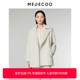 MEDECOO 羊驼毛羊毛呢大衣外套MID20202 中长款 墨蒂珂2024冬季 新品