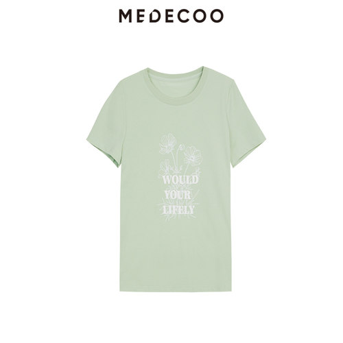 MEDECOO短袖简约轻薄T恤