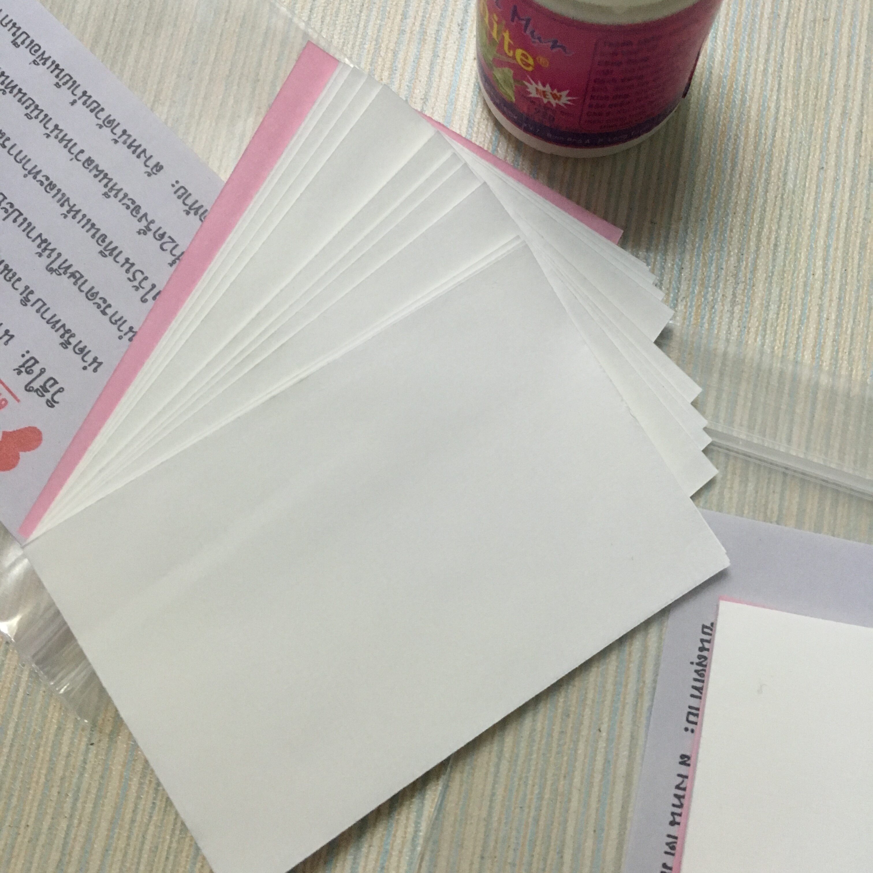 【泰妆坊】泰国white芦荟胶去黑头水专用贴纸