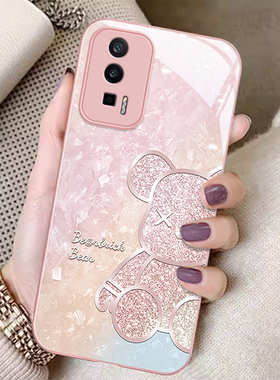 适用红米k70pro手机壳新款k60e女k50电竞/至尊版爆款k40s游戏增强钻石小熊k30pro变焦极速高级感k30i简约外壳